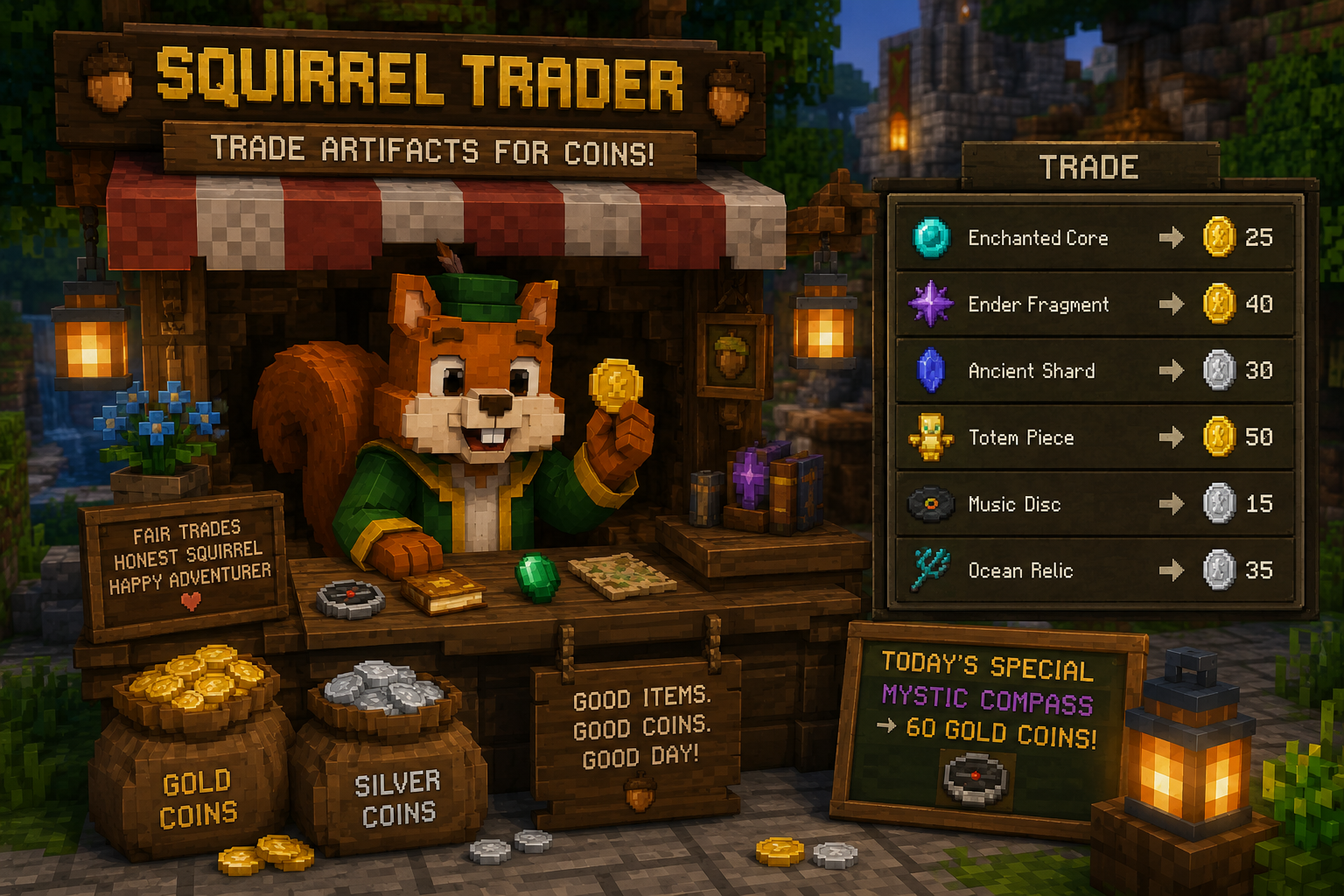 Squirrel Shop mod